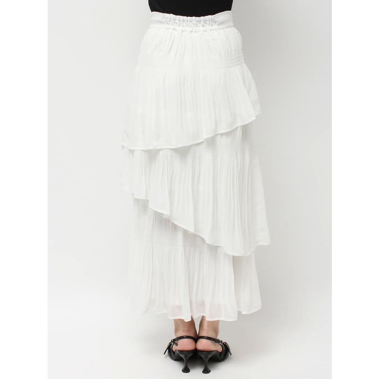 アシンメトリーティアードスカート | RESEXXY | 詳細画像14 