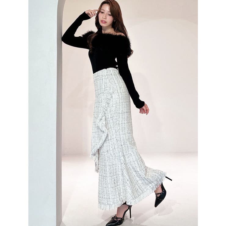 イレヘムツイードマーメイドスカート | RESEXXY | 詳細画像10 