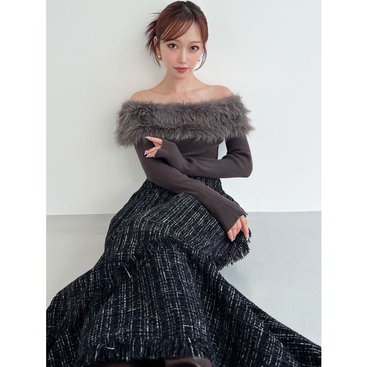 イレヘムツイードマーメイドスカート | RESEXXY | 詳細画像12 