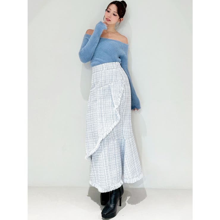 イレヘムツイードマーメイドスカート | RESEXXY | 詳細画像14 