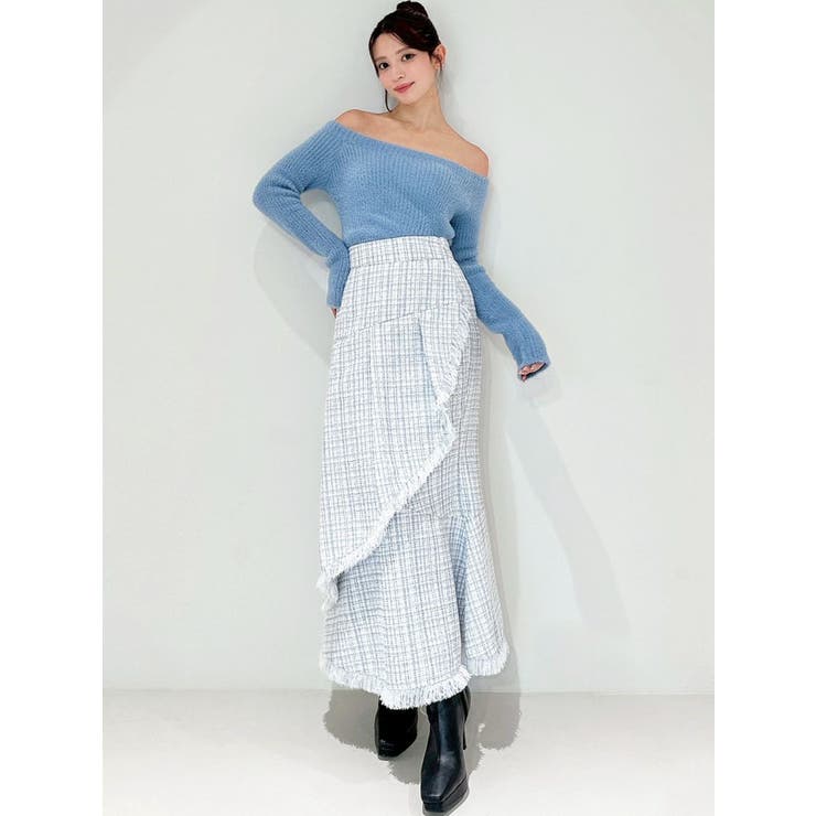 イレヘムツイードマーメイドスカート | RESEXXY | 詳細画像15 