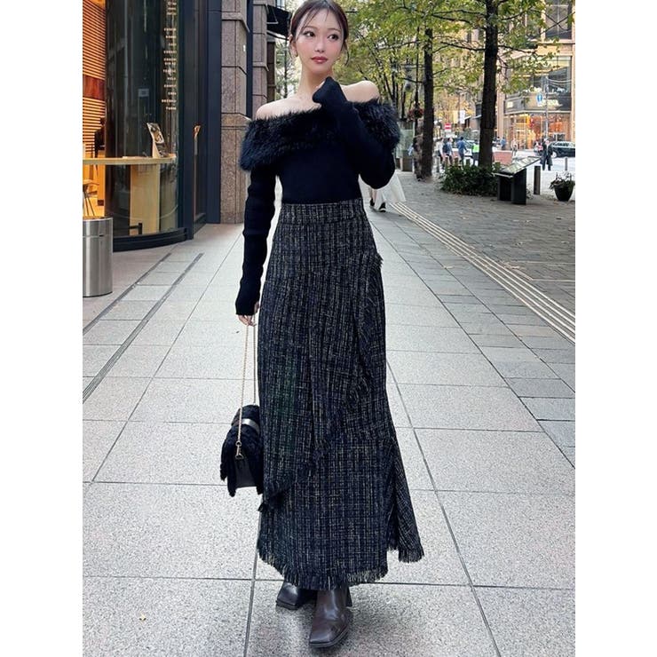 イレヘムツイードマーメイドスカート | RESEXXY | 詳細画像2 