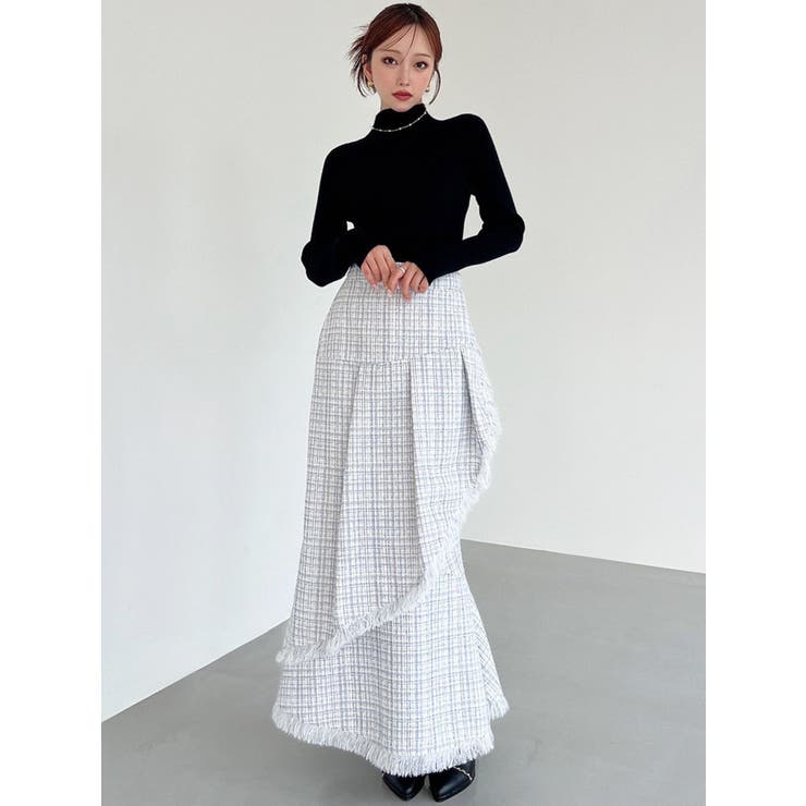 イレヘムツイードマーメイドスカート | RESEXXY | 詳細画像6 