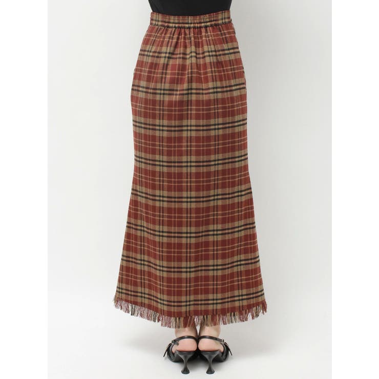 フリンジチェックタックスカート | RESEXXY | 詳細画像20 