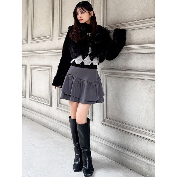 ラッフルボリュームミニスカート | RESEXXY | 詳細画像16 