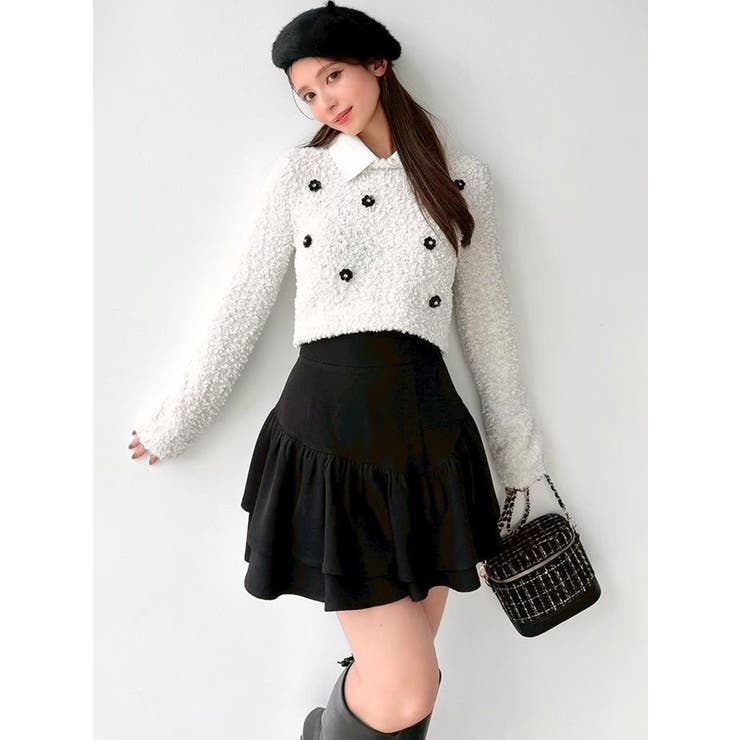 ラッフルボリュームミニスカート | RESEXXY | 詳細画像20 