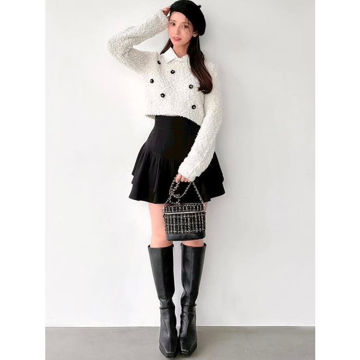 ラッフルボリュームミニスカート | RESEXXY | 詳細画像21 