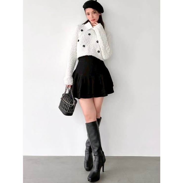 ラッフルボリュームミニスカート[品番：MKSW0067135]｜RESEXXY