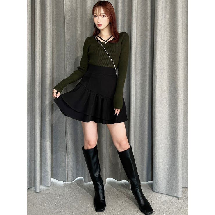 ラッフルボリュームミニスカート | RESEXXY | 詳細画像24 