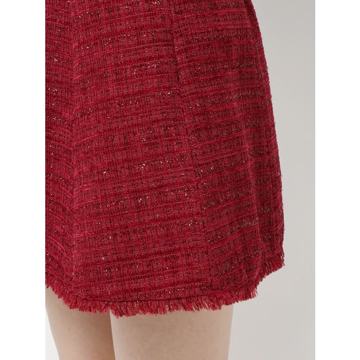 フリンジツイードミニスカート【セットアップ着用可能】 | RESEXXY | 詳細画像39 