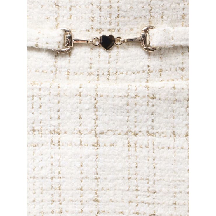 フリンジツイードミニスカート【セットアップ着用可能】 | RESEXXY | 詳細画像43 