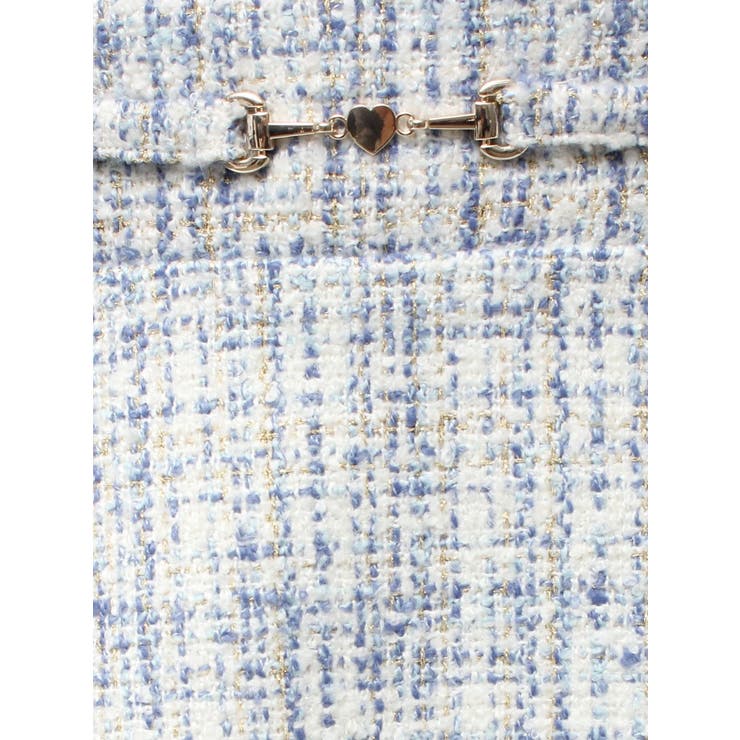 フリンジツイードミニスカート【セットアップ着用可能】 | RESEXXY | 詳細画像44 