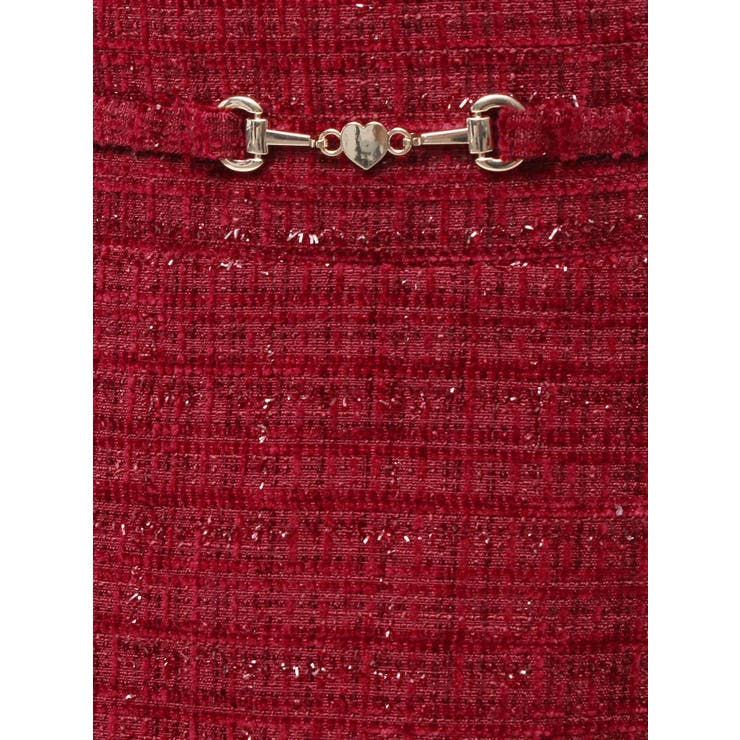 フリンジツイードミニスカート【セットアップ着用可能】 | RESEXXY | 詳細画像45 