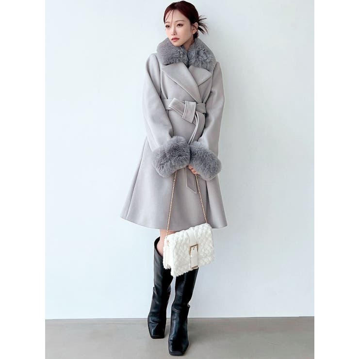 キルティングファーコンパクトバッグ | RESEXXY | 詳細画像10 