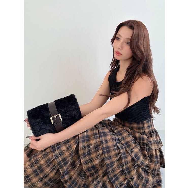 キルティングファーコンパクトバッグ | RESEXXY | 詳細画像25 