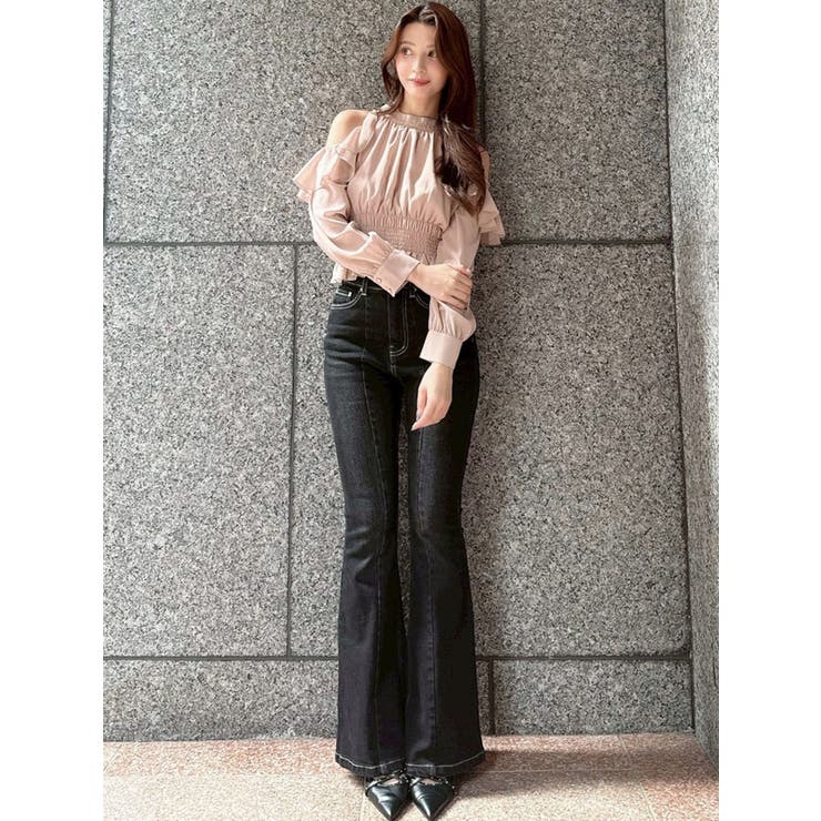 スタイルメイクフレアデニムパンツ[品番：MKSW0067618]｜RESEXXY