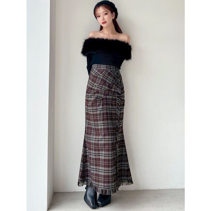 フェイクファーオフショルニットトップス | RESEXXY | 詳細画像46 