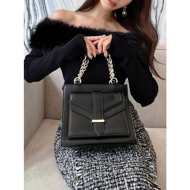 フェイクファーオフショルニットトップス | RESEXXY | 詳細画像49 