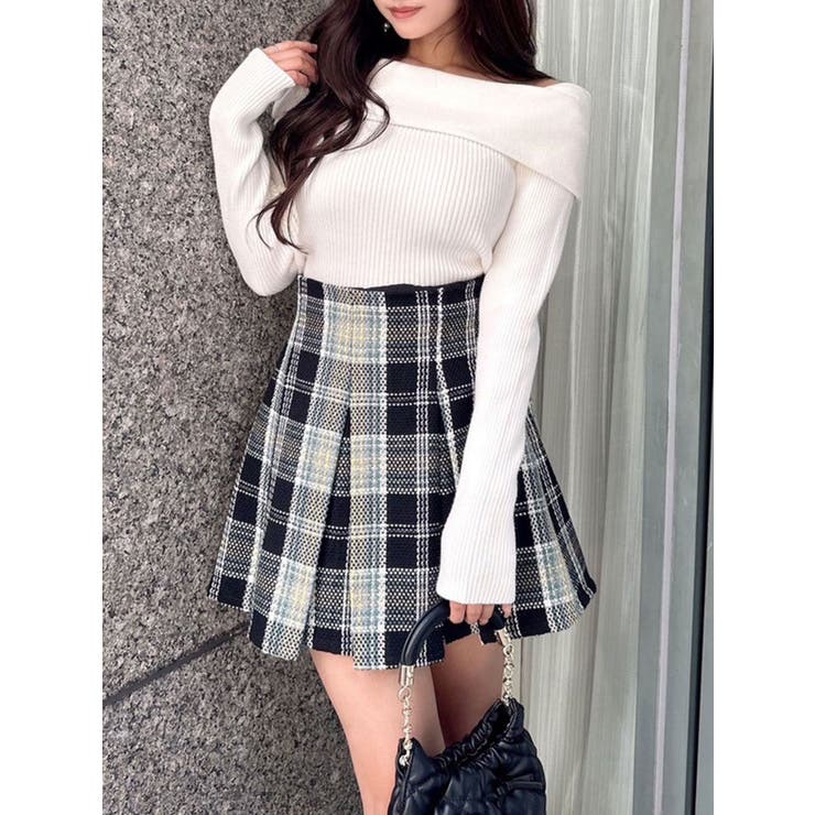 リブニットオフショルトップス | RESEXXY | 詳細画像28 