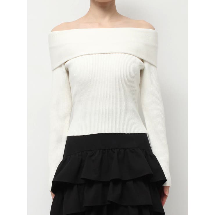 リブニットオフショルトップス | RESEXXY | 詳細画像36 