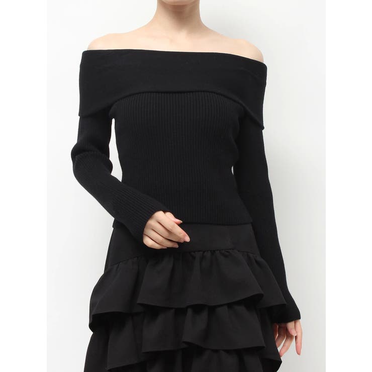 リブニットオフショルトップス | RESEXXY | 詳細画像49 