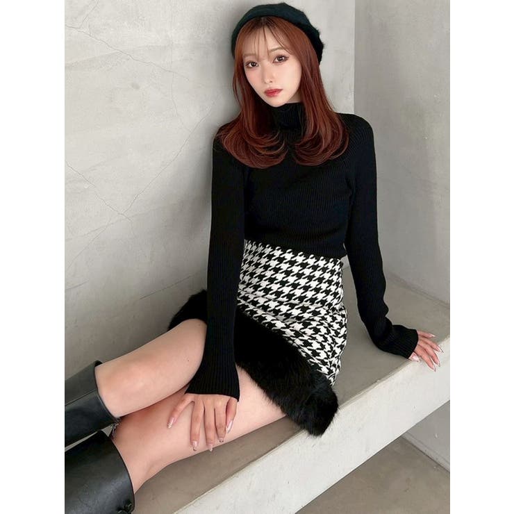 ハイネックベーシックニットトップス | RESEXXY | 詳細画像27 