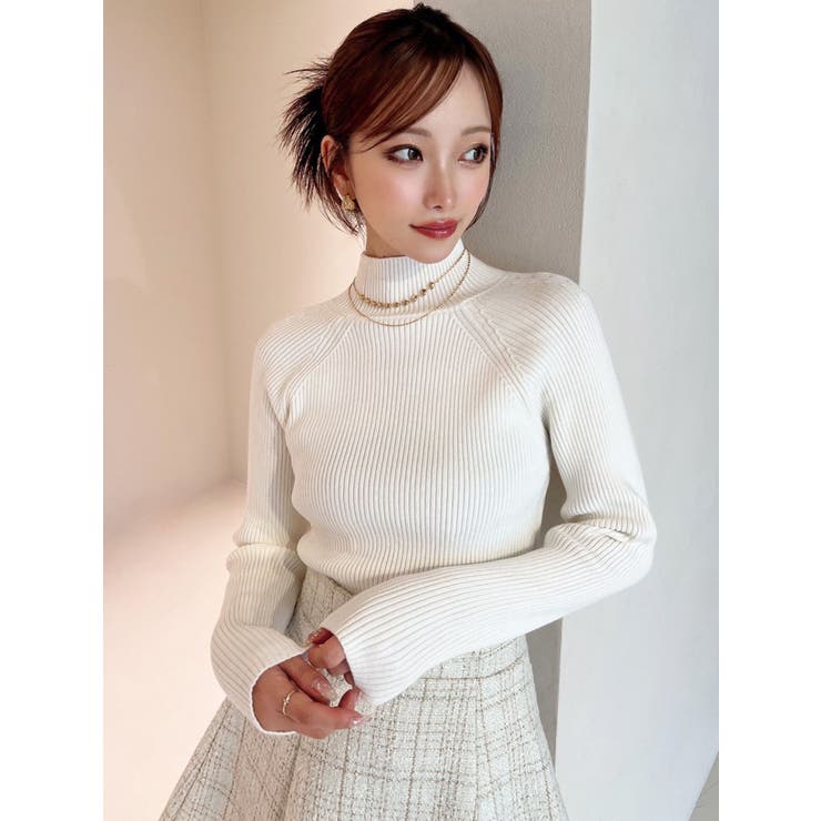 ハイネックベーシックニットトップス | RESEXXY | 詳細画像30 