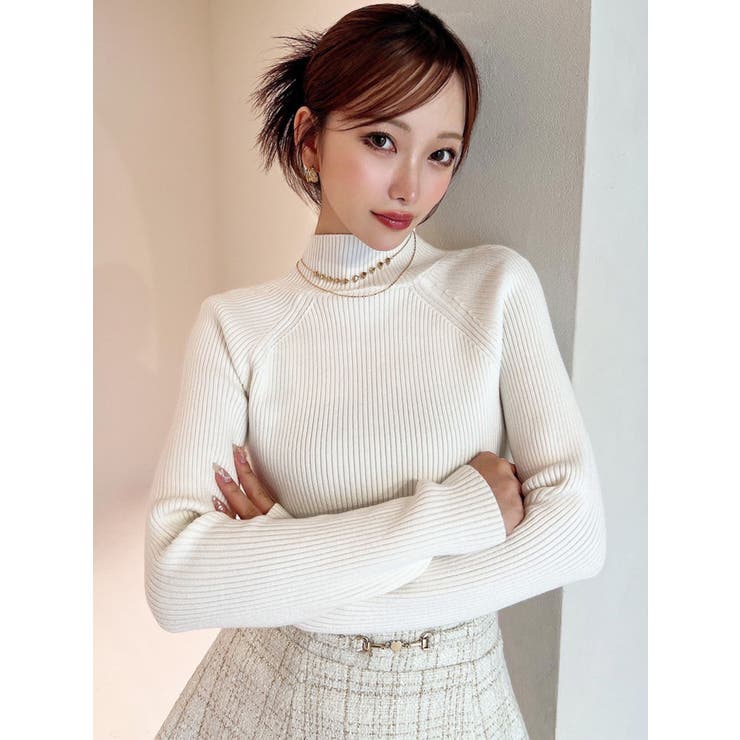 ハイネックベーシックニットトップス | RESEXXY | 詳細画像31 