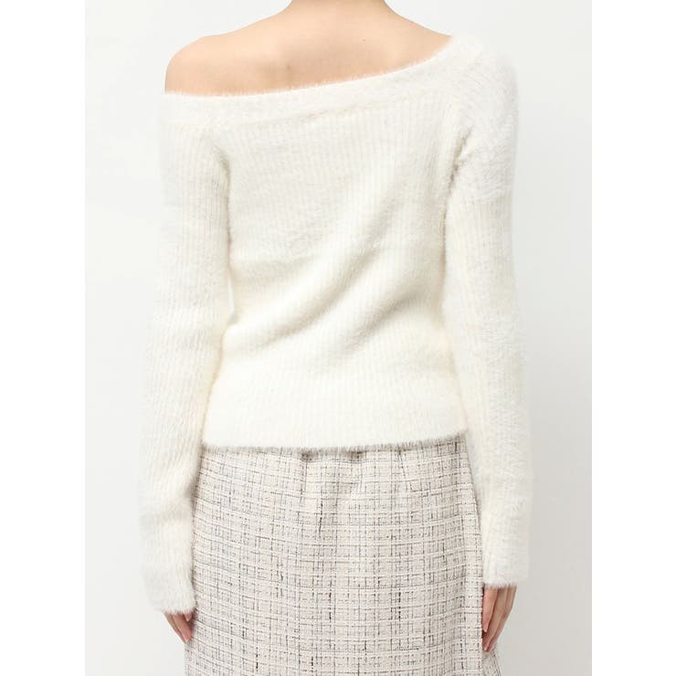 ミニシャギーワンショルニットトップス | RESEXXY | 詳細画像26 