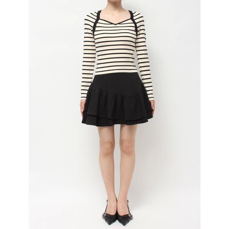 ハートネックラグランニットトップス | RESEXXY | 詳細画像25 