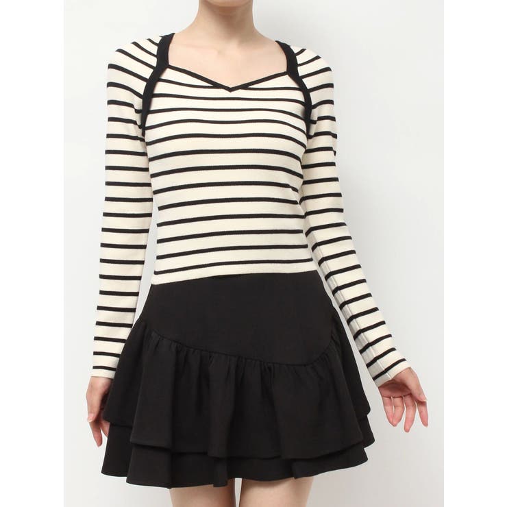 ハートネックラグランニットトップス | RESEXXY | 詳細画像29 