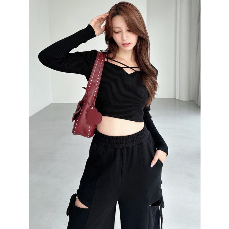 ナローストラップニットトップス[品番：MKSW0066580]｜RESEXXY