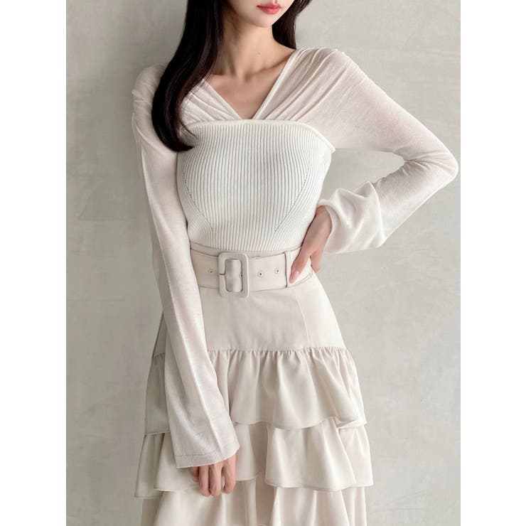 2WAYオフショルニットトップス | RESEXXY | 詳細画像10