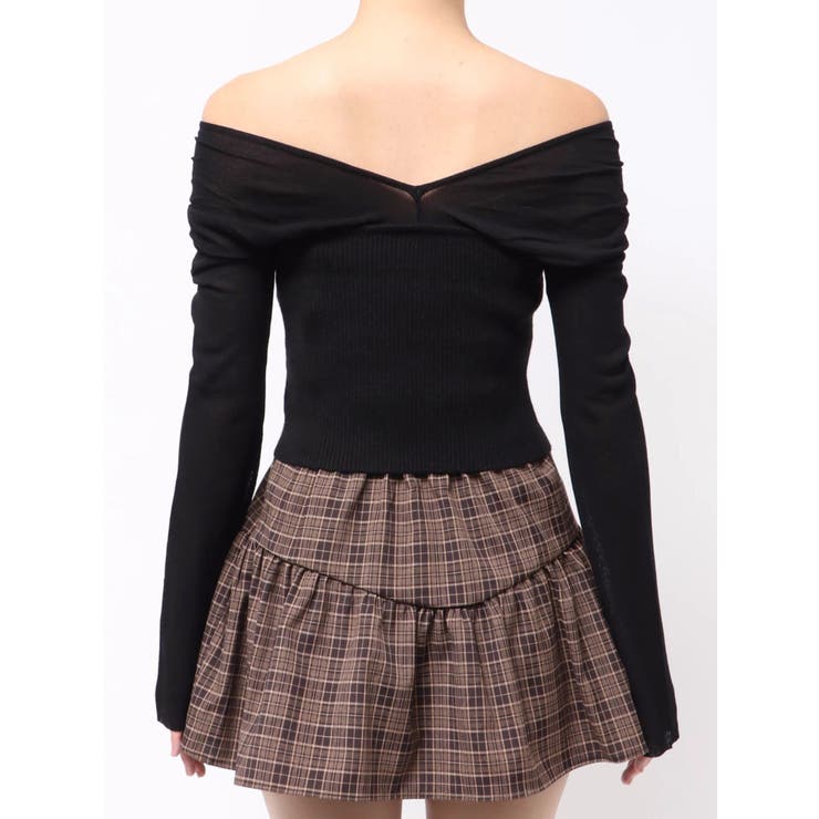 2WAYオフショルニットトップス | RESEXXY | 詳細画像21