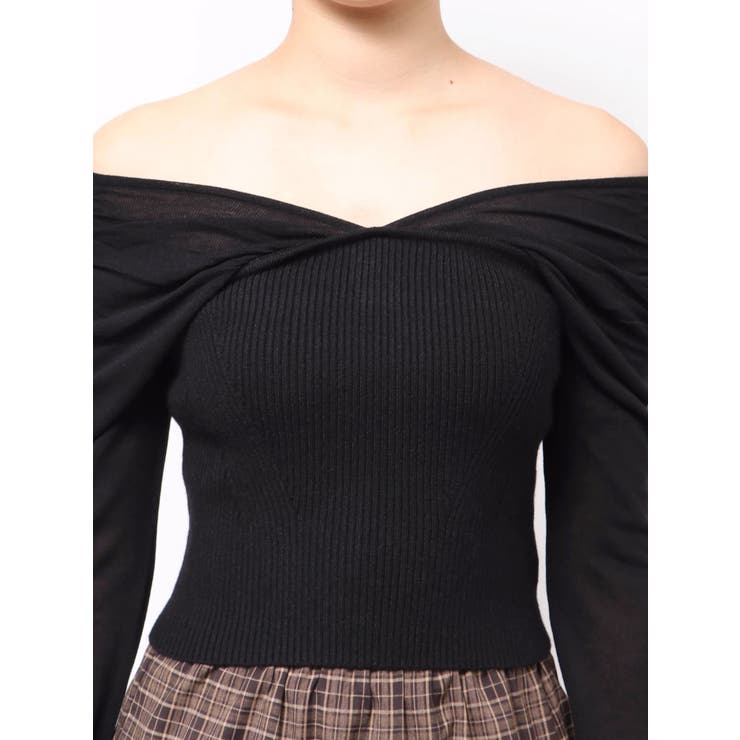 2WAYオフショルニットトップス | RESEXXY | 詳細画像22