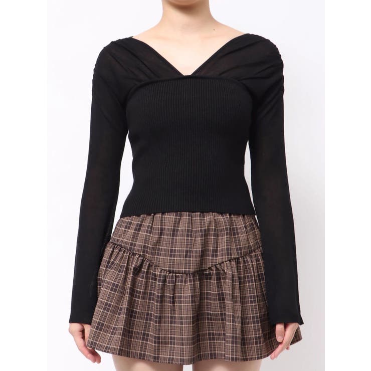 2WAYオフショルニットトップス | RESEXXY | 詳細画像26