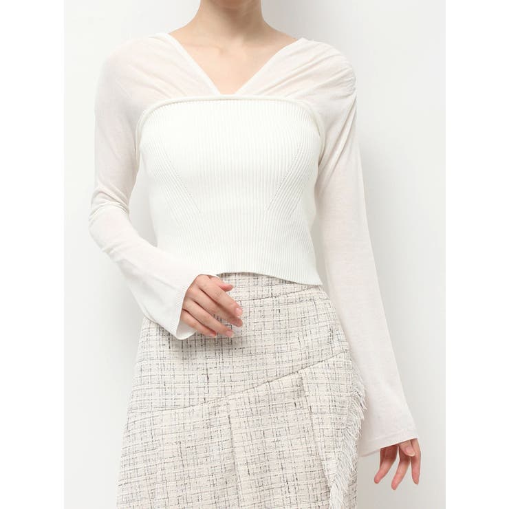 2WAYオフショルニットトップス | RESEXXY | 詳細画像31