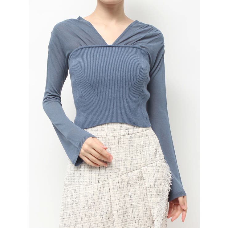 2WAYオフショルニットトップス | RESEXXY | 詳細画像32