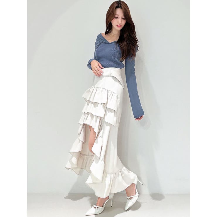 2WAYオフショルニットトップス | RESEXXY | 詳細画像6