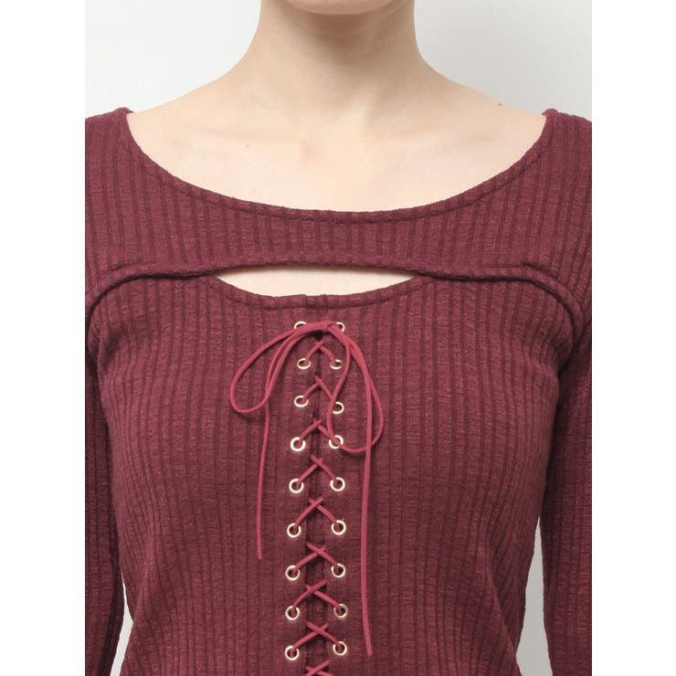 フロントレースアップカットトップス | RESEXXY | 詳細画像28 