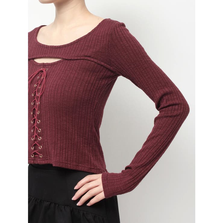 フロントレースアップカットトップス | RESEXXY | 詳細画像29 