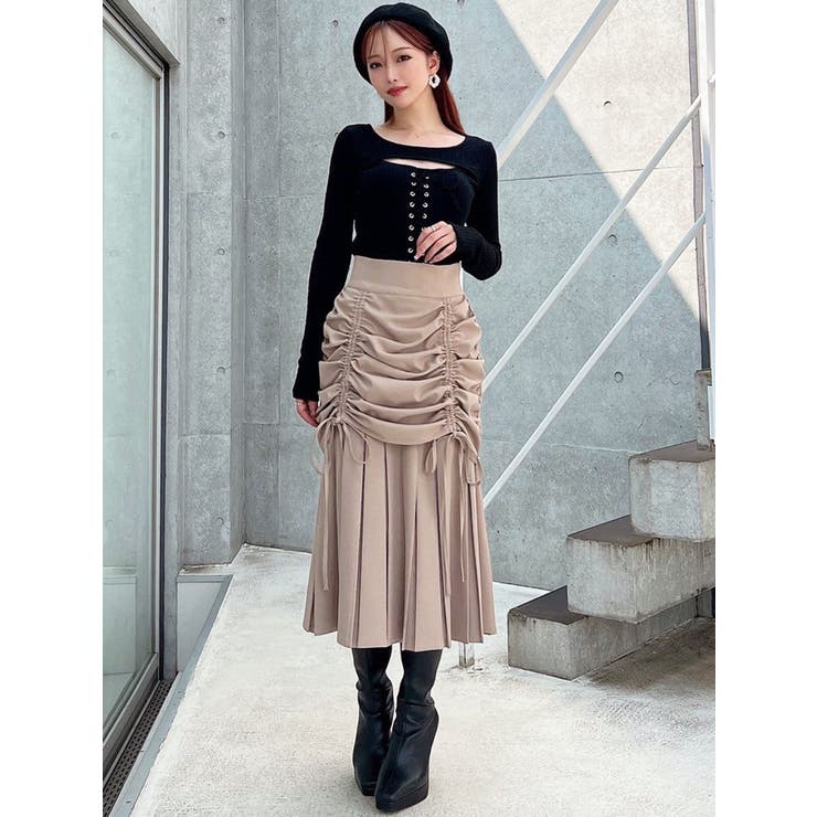 フロントレースアップカットトップス | RESEXXY | 詳細画像6 