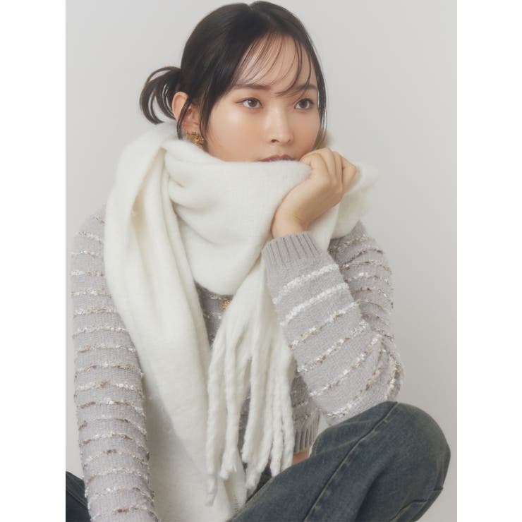 ツイードボーダーニットカーディガン【セットアップ着用可能】 | RESEXXY | 詳細画像29 