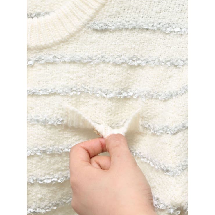 ツイードボーダーニットカーディガン【セットアップ着用可能】 | RESEXXY | 詳細画像39 