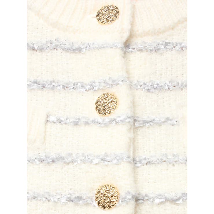 ツイードボーダーニットカーディガン【セットアップ着用可能】 | RESEXXY | 詳細画像43 