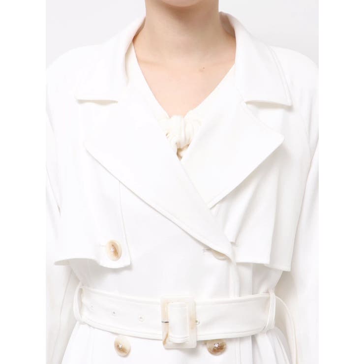 サイドプリーツトレンチコート | RESEXXY | 詳細画像19 