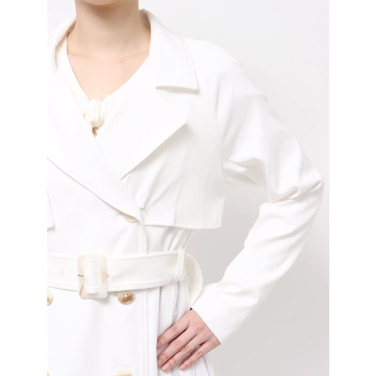 サイドプリーツトレンチコート | RESEXXY | 詳細画像20 