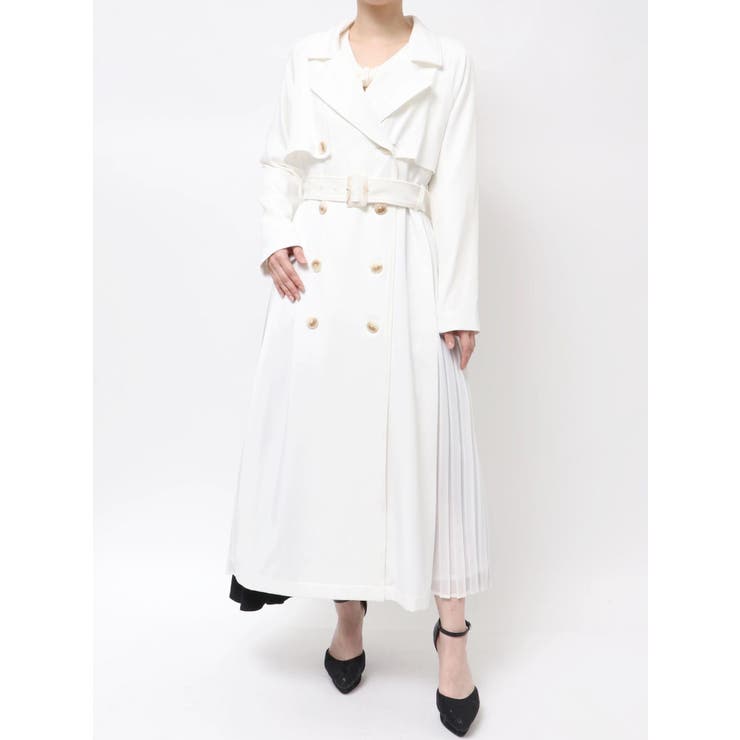 サイドプリーツトレンチコート | RESEXXY | 詳細画像28 