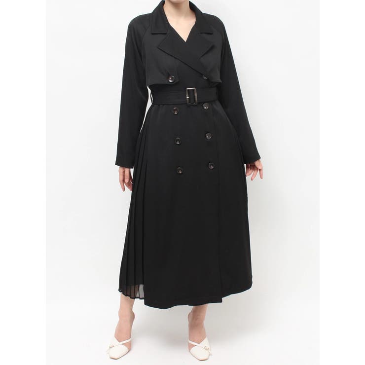 サイドプリーツトレンチコート | RESEXXY | 詳細画像29 