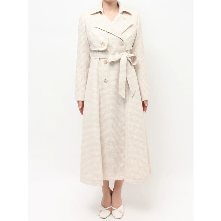 2WAYツイードレイヤードコート | RESEXXY | 詳細画像18 